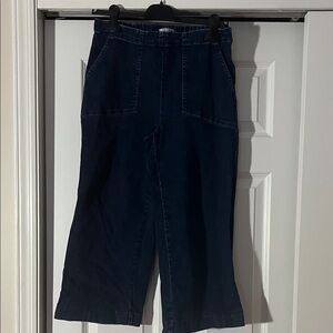NIC+ZOE Dark Blue Ankle Jeans